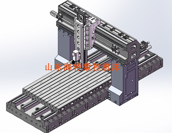 HLC2520數(shù)控龍門(mén)銑床光機(jī)